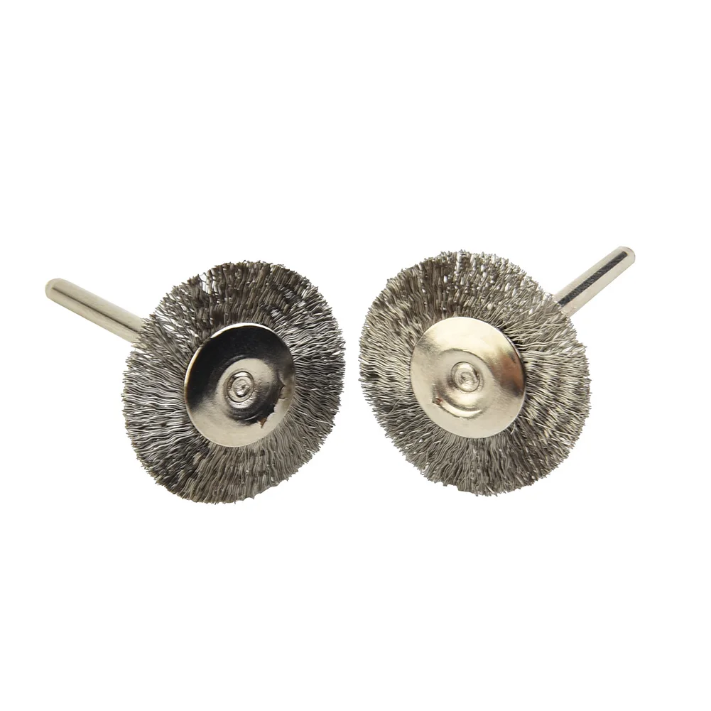 Set Bürsten Ersatz Draht rad Werkzeug reiniger Politur Rotations schleifer Zubehör 10 Stück 22mm neue Qualität nützlich