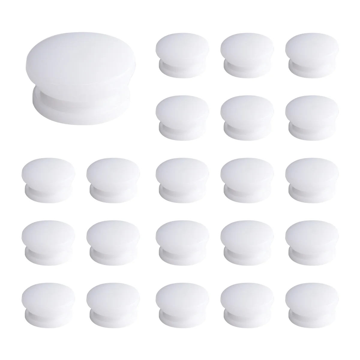 Supernew  50 pcs T3 KAM SNAPS press studs Scrapbook Sewing buttons white