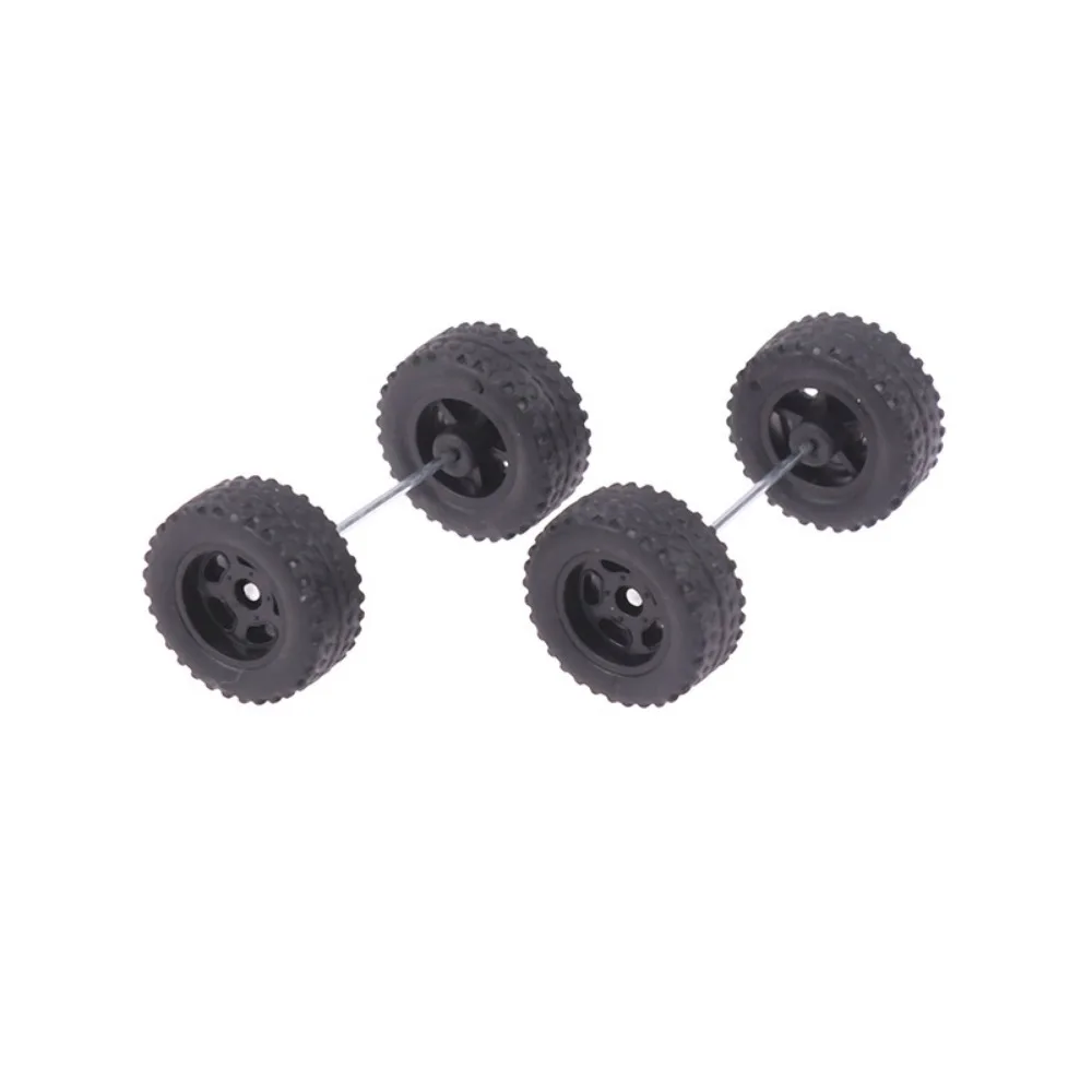 1Set New 1/64 Modified Wheel Hub Diameter 14*5.5mm Plastic Remote Control Car Modified Tires Diecast Alloy Car Hub