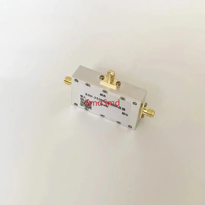 800-2500M Microwave Directional Coupler 10dB 15dB Broadband Directional Coupling RF Directional Coupler