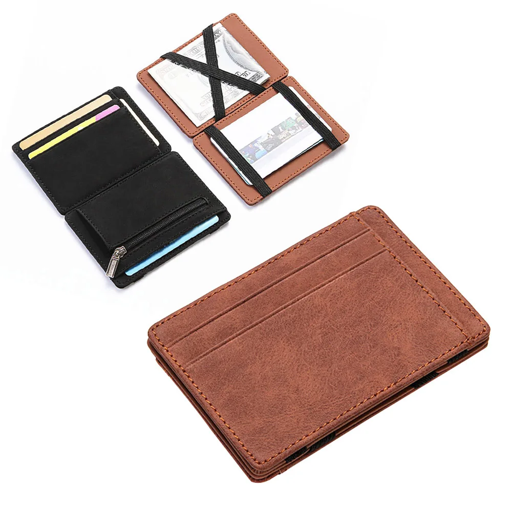 

Zero Wallet Pu Lightweight Coin Purse For Women Small Holder Organizer Gift Case Credit Card Pouch Storage Wallet