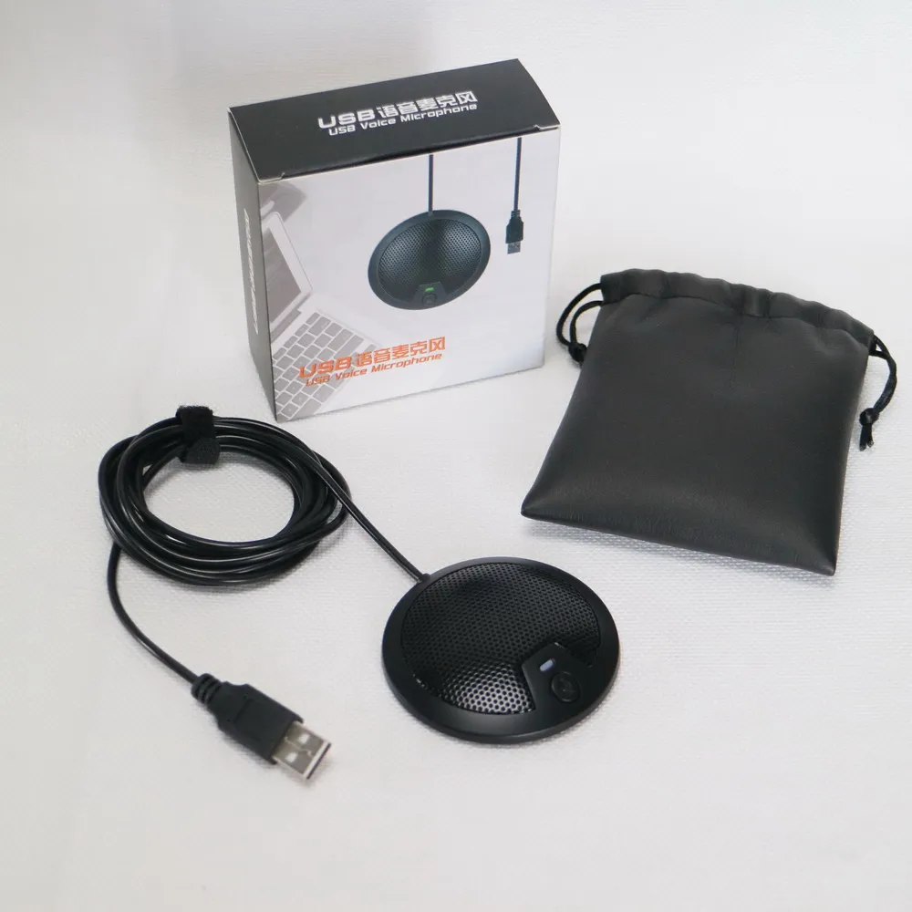 

MiCWL E600-USB Omnidirectional Interface Microphone Boundary Tabletop Laptop Computer Live Gaming NetMeeting Conference Mics