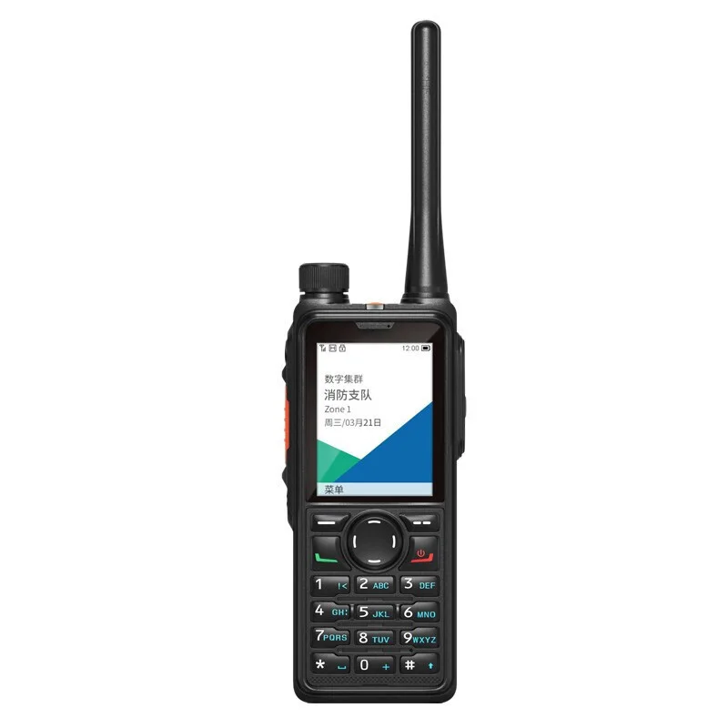 HP780 Portable UHF VHF DMR Radio Two-Way Radio GPS+ Enabled Long Range Communication Car Digital Walkie Talkie view 2