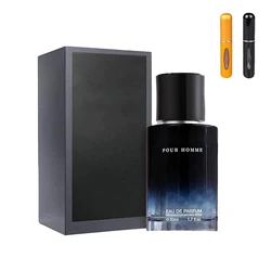 Si mi da dang 50ml cupido colônia masculino perfume fresco único cheiro fragrância com 5ml portátil mini spray garrafa garrafas conjunto