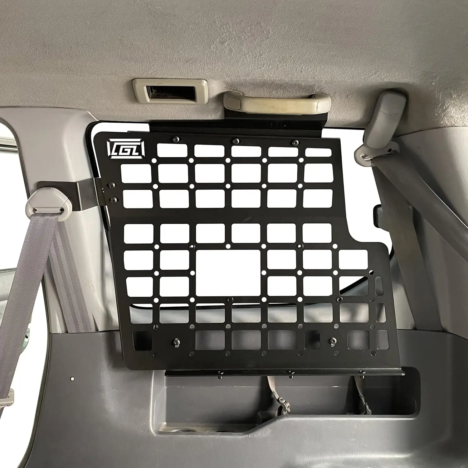 For Toyota Prado J90 J95 Land Cruiser LC90 LC95 1996-2002 5-door Trunk Window Molle Panel Cargo Organizer Debris Racks - view 4