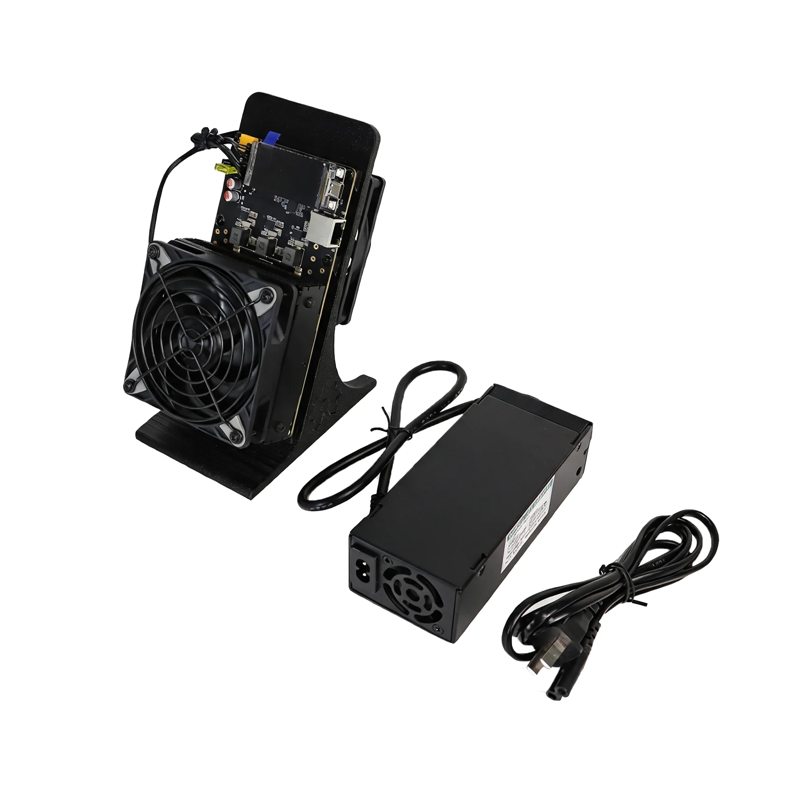 NerdMinerQaxe+ RJ45 6TH/s Solo Bitcoin Miner Rig - Lottery Ticket BTC Crypto Miner ASIC Miner for Bitcoin Mining