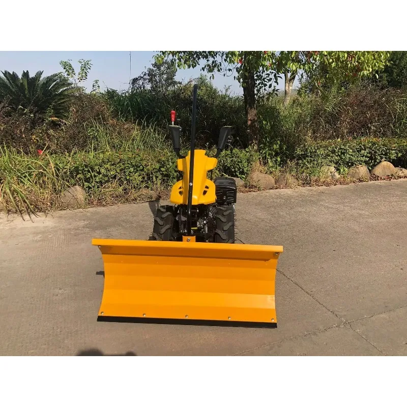 Small Industrial Grade Hand Push Snow Sweeper with Blower/Vacuum Function Brushless Motor Full Gear Spot Supply