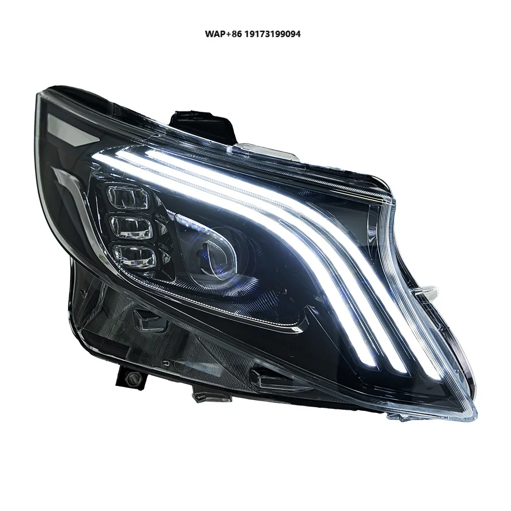 

Head Lamp for Vito Headlight Projector Lens W447 Dynamic Signal Head Lamp LED Headlights Drl Automotive Projector