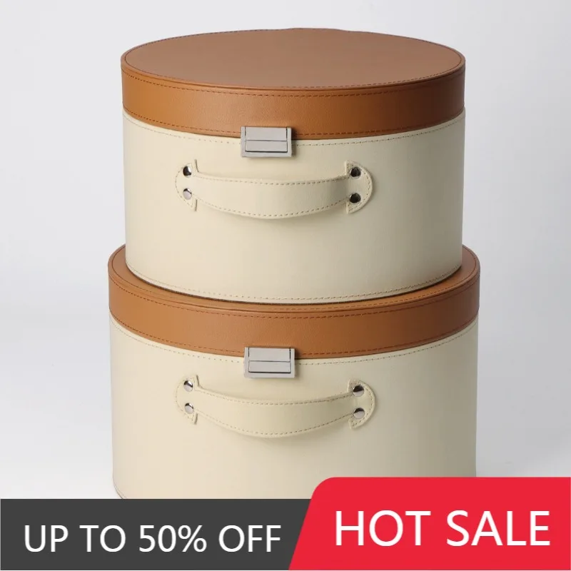 Leather Storage Box Clothes Organizer Boxes Closet Accessory Organization Case Luxury Bedroom Organizing Cases Room Furniture