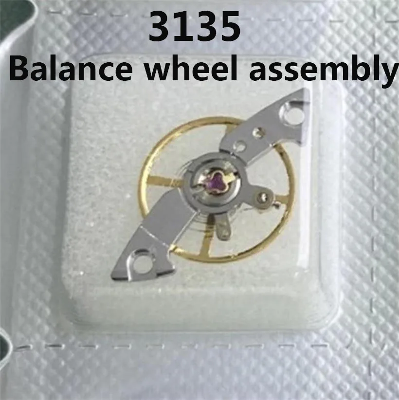 Watch Movement Accessories Suitable For Mingzhu 3135 Movement Mechanical Watch Balance Wheel Asembly Full Swing Repair Parts