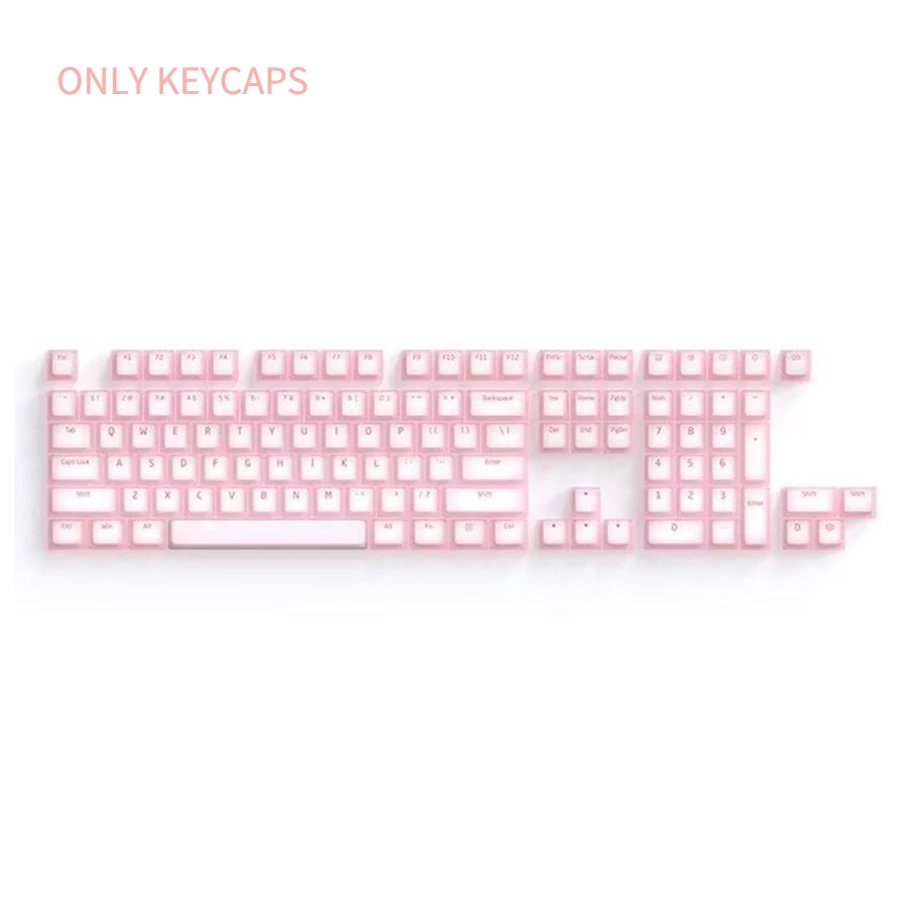 

Мягкие, двухслойные бесшумные колпачки для бесшумного набора текста, несколько пастельных тонов