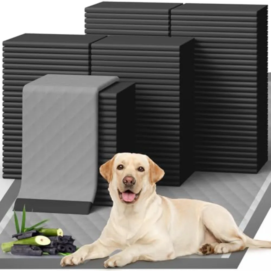 

100-Pack X-Large Puppy Pads - 34'' x 28'' Pee Pads for Dogs Potty Training with Leak-Proof Quick-Dry Design 6-Layer Wee Wee Pad