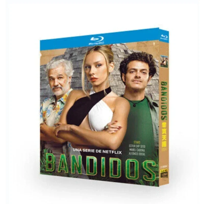 Bandidos Season 1 (2024) TV Series 2-Disc All Region Box Set new Blu-ray disc