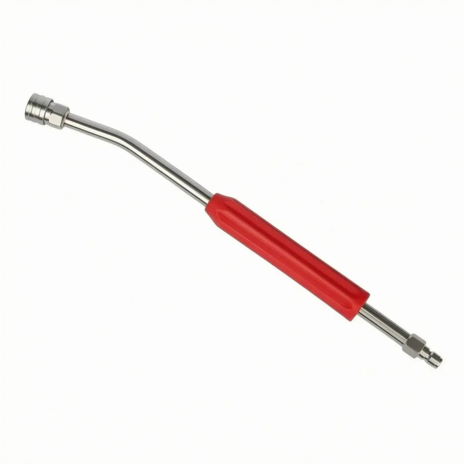 Ergonomic Car Wash Extension Wand with Grip Sleeve for Pressure Washer Undercarriage Cleaning No Bending