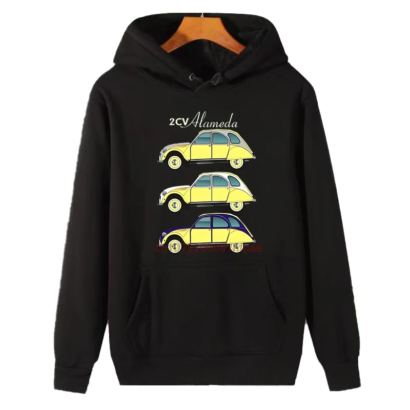 Happy Car Funny Graphic Hooded Sweatshirts Suitable For All Ages Essentials Winter Thick Sweater Hoodie Men's Winter Clothes