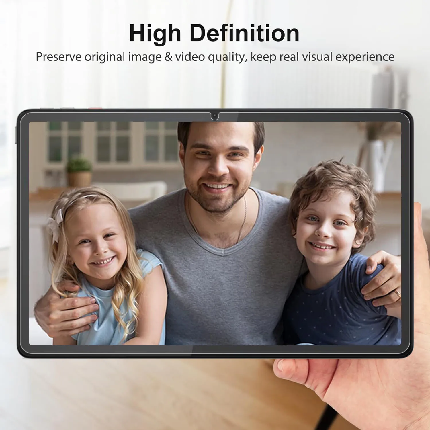 2 Packs Ultra Thin Hard Clear HD Screen Protector Easy Install Scratch Proof Tempered Glass For Lenovo Tab K11 Plus 11.45