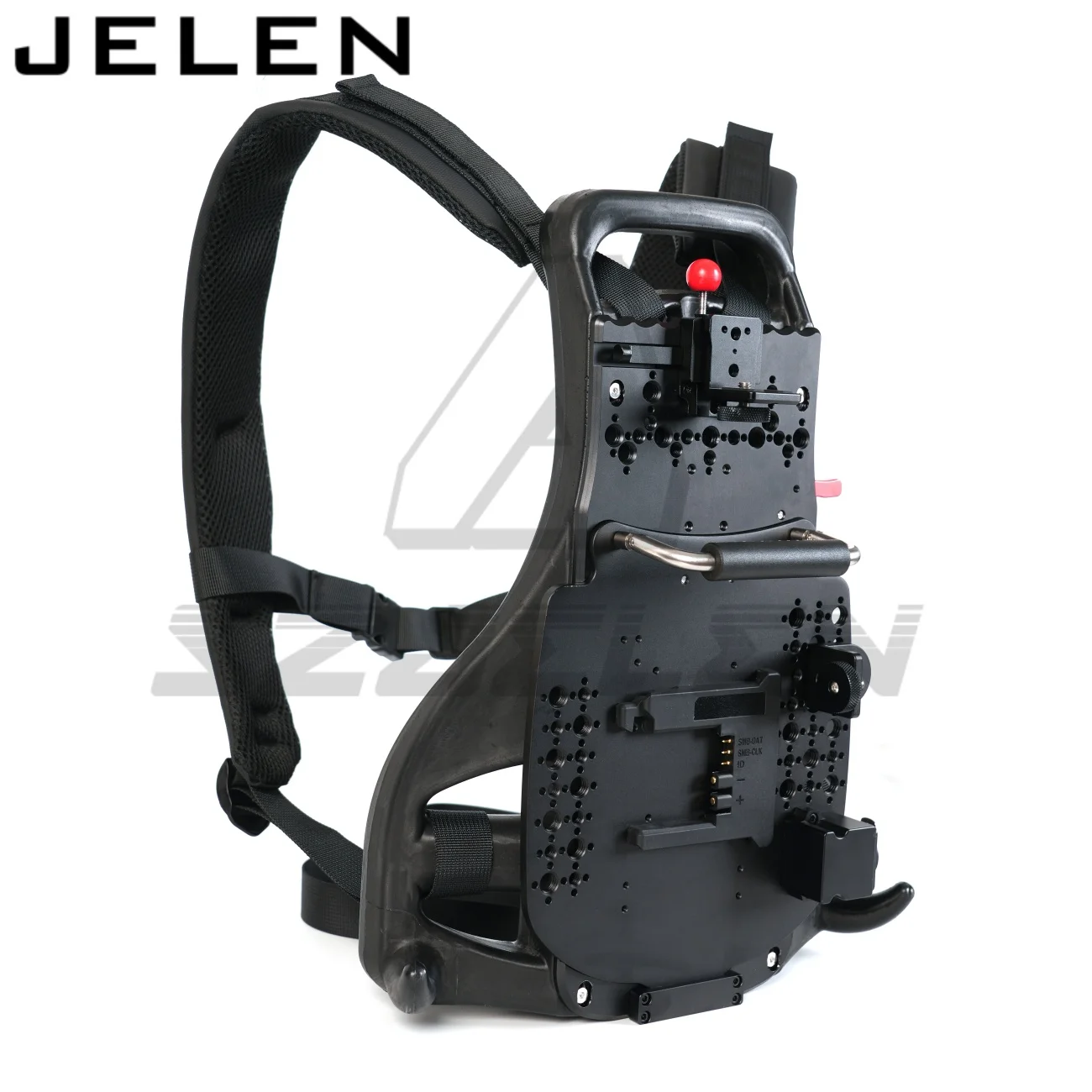 V-Mount B-Mount Akku Rucksack mit Griffbefestigungsplatte XLR 3Pin Ausgang für ARRI ALEXA 35, Mini MiniLF. ROT, SONY, CANON