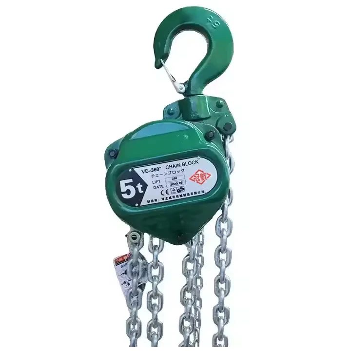 

5 Ton Chain Hoist 360 Degree Rotation Hand Lifting Chain Hoist For Bridge Construction