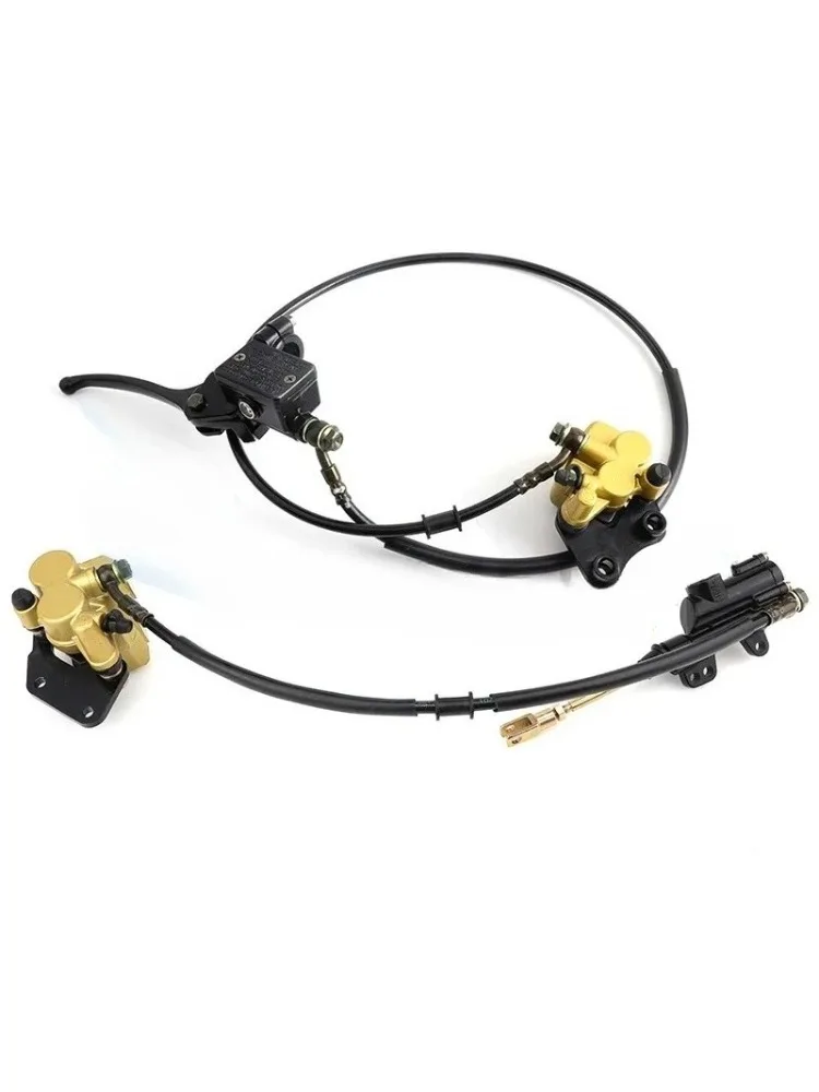 AliExpress NONE Hydraulic Disc Brake Kit for 50cc-125cc Pit Bikes - Front And Rear Upgrade for CRF50 XR50 TTR BBR Apollo Motocross Dirt Bike