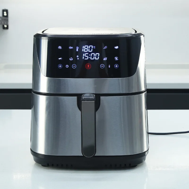 مقلاة هوائية رخيصة موديل مقلاة هوائية ميكانيكية عالية الجودة 12.8 لتر محمصة مقلاة هوائية