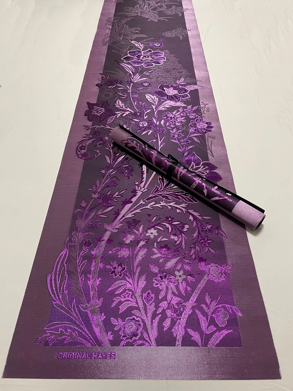 Luxuriöses Grandmaster Hayes Gele & Ipele Set 2-teilig, Nigerianischer Aso Ebi Sego Stoff für Afrikanische Kopfbedeckungen & Turbane, 48x210cm TX-6 – Detail 11