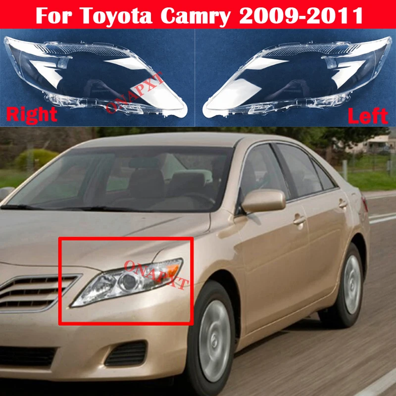 European Version For Toyota Camry 2009-2011 Camry 40 Car Headlight Cover Glass Lens Shell Auto Lamp Shade Headlamp