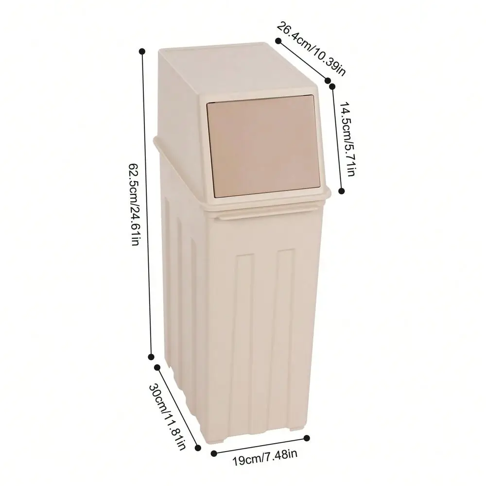 

Double Tilt Out Trash Can Cabinet, Hidden Garbage Cabinet With X. Gallon Bins, Waste And Recycling Cabinet For Kitchen, Laundry