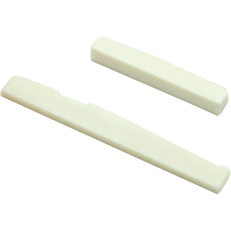 5 Set Ivory Bone Bridge Saddle And Nut For 6 String Acoustic Guitar