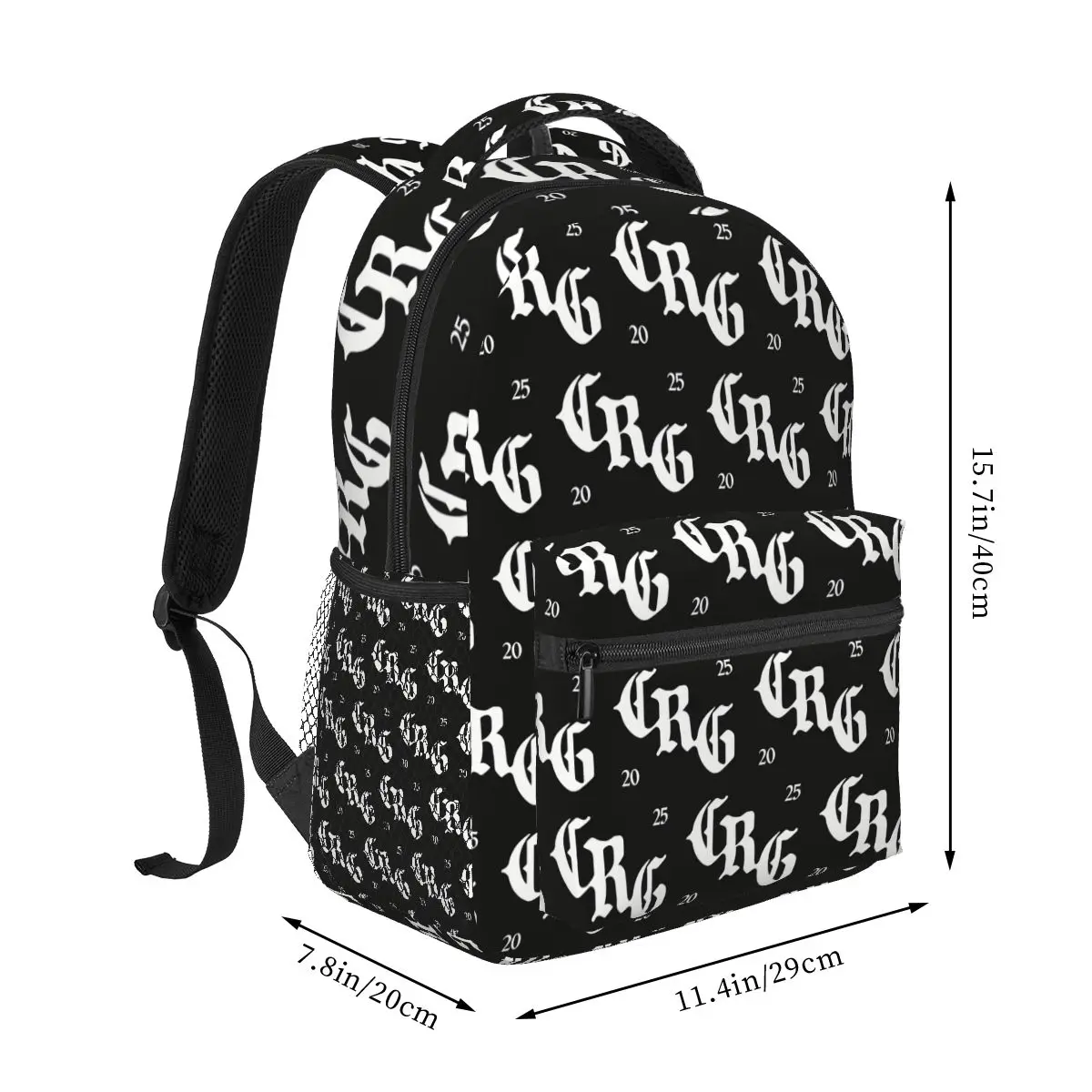 Rapper Central Cee Backpack Hot Sale Daypack Large Capacity Boys Girls BookBag School Bag Shoulder Bags for Men Women