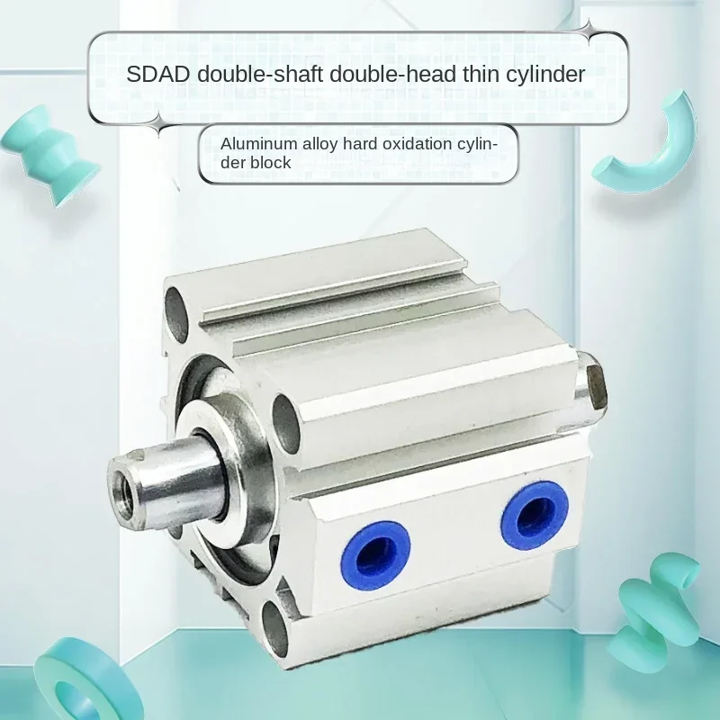 SDAD Pneumatic Air Thin Cylinder SDAD50-5 SDAD50-10 SDAD50-15 SDAD50-20 SDAD50-25 SDAD50-30 SDAD50-35 SDAD50-40 SDAD50-80