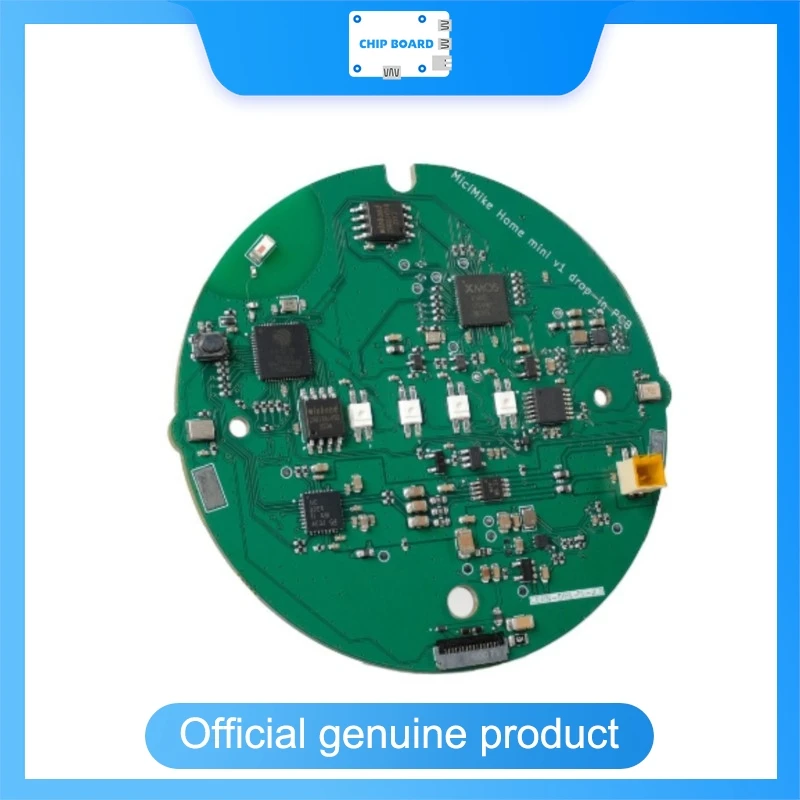 CrowdSupply MiciMike Home Mini PCB, Open Source Local Voice Assistant Board, Home Assistant Compatible Replacement Module