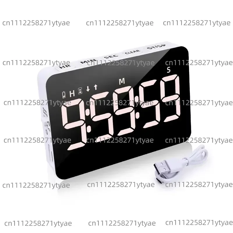 CP125 Rechargeable Large Screen Digital Time Reminder Digital Countdown Cooking Kitchen Timer