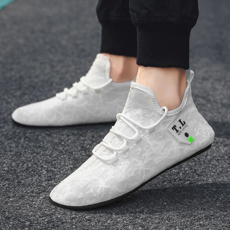Maedef Sommer Herren schuhe Mesh weiche bequeme hochwertige Wohnungen Walking Man Schuhe Outdoor atmungsaktive Anti-Rutsch-Freizeit schuhe – Detail 23