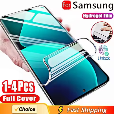 Hydrogel Film For Samsung Galaxy S24 FE S23 Ultra S25 S22 Plus S21 Screen Protector Film Samsung A55 A54 A35 A53 A52 A34 A25 A16
