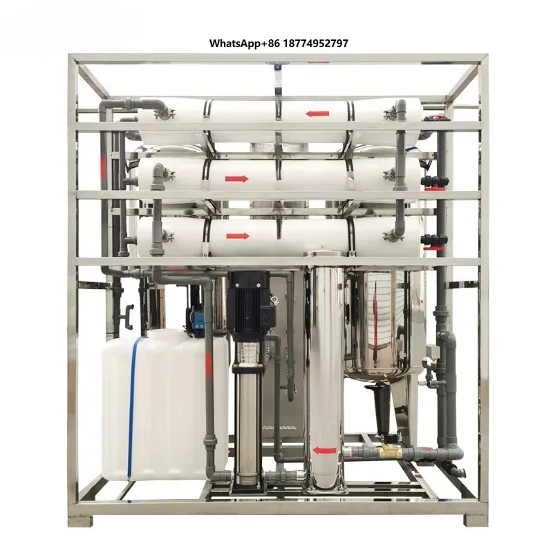 Customized 5000L/H 304 Stainless Steel Agriculture Water Filter System Reverse Osmosis for Greenhouse Planting