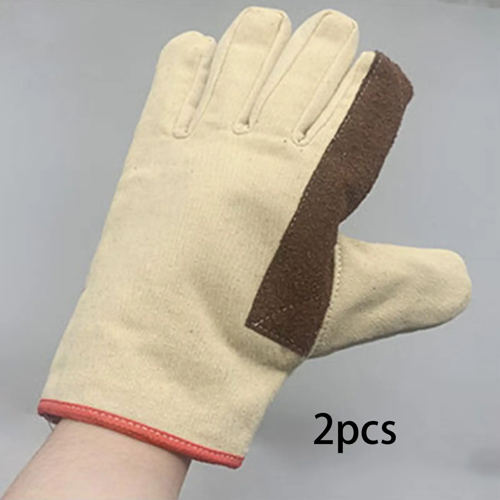 Protective Gardening Gloves Canvas Heavy Work Gloves Anti Thorn Grip for Fruit Picking Planting Pruning and Outdoor Chores