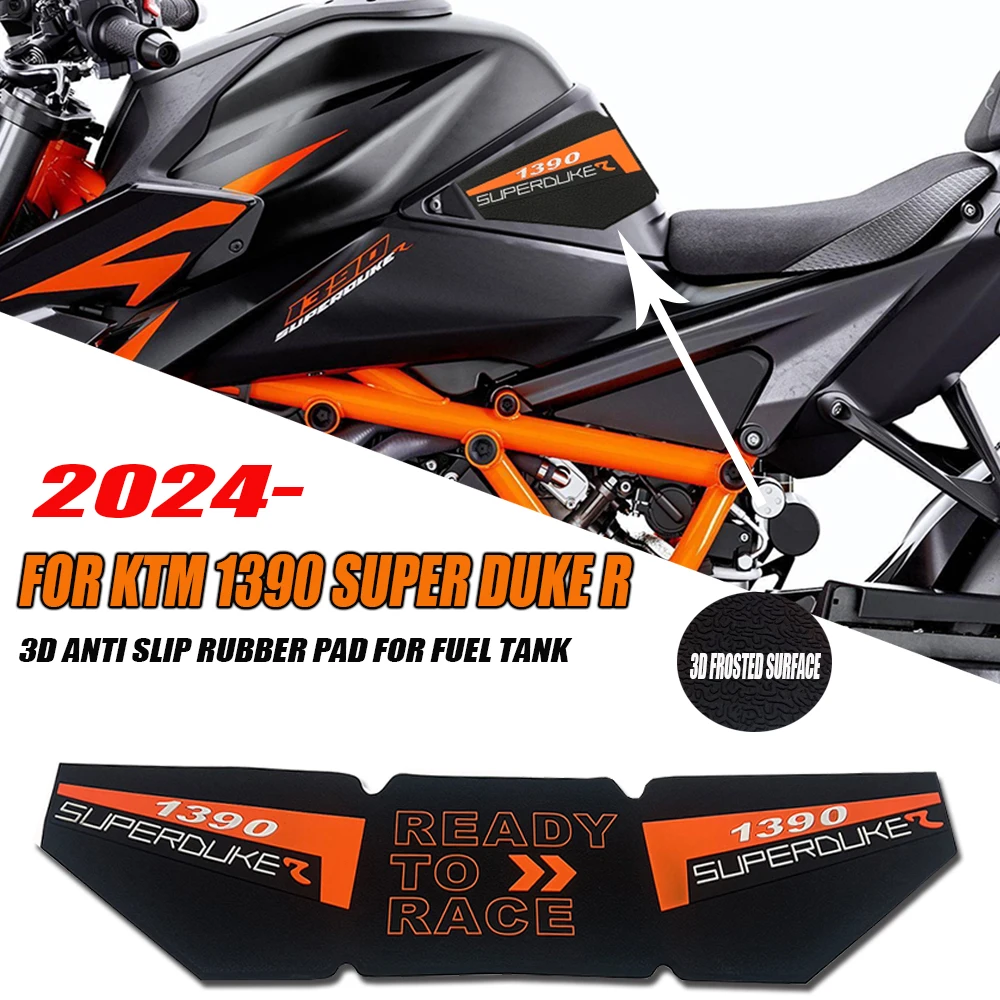 

Motorcycle accessories fuel tank traction pads anti-slip stickers fuel tank knee pads for 1390 Super Duke R 2024 fuel tank stick
