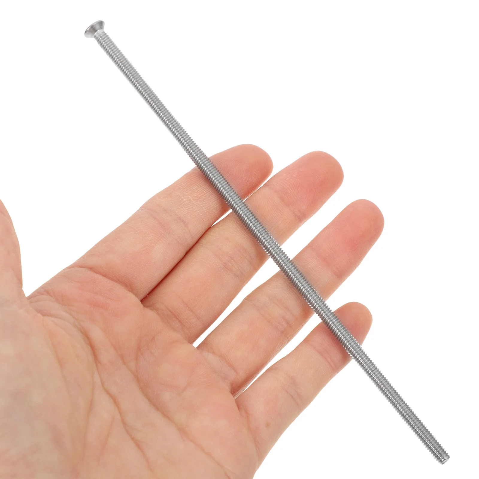 

10Pcs Cross Countersunk Stainless Steel Long Outlet Screws Electrical Wall Plate Cover Mounting Screws Flat Screws,