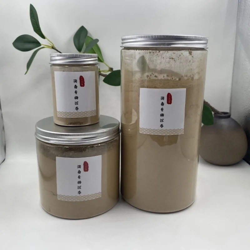 300g 3A Hainan Natural Qinan Agarwood Powder Office Incense Seal Material Prayer Blessing Meditation Purification Aromatherapy