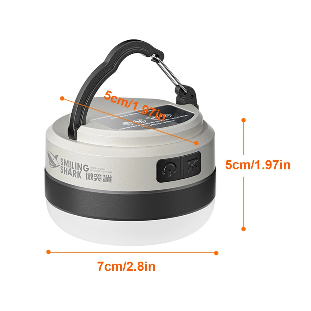 F9 Camping Tent Light Rechargeable Outdoor Camping Light Portable Account Floodlight for Camping Hiking Backpacking Fishing Use