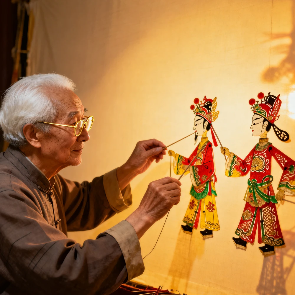 2026 Shadow Dynamic Play with Props, Chinese Characteristics to Send Gifts, Folk Culture Toy, Wedding Decoration,Home Decor