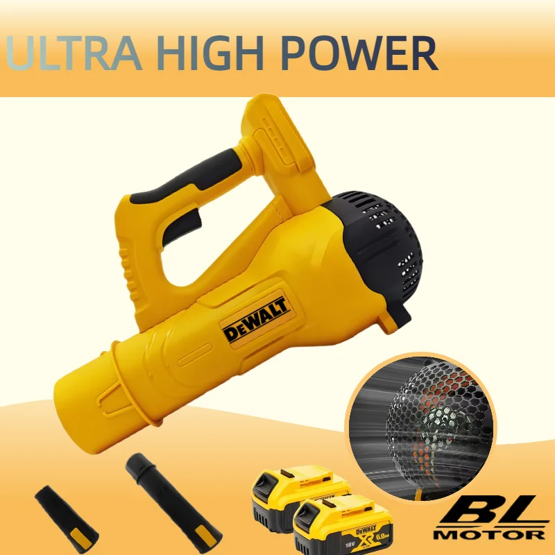 

DEWALT Cordless Air Blower 38000RPM Brushless Handheld Leaf jet Turbo Blower Power Tool For 20V Battery