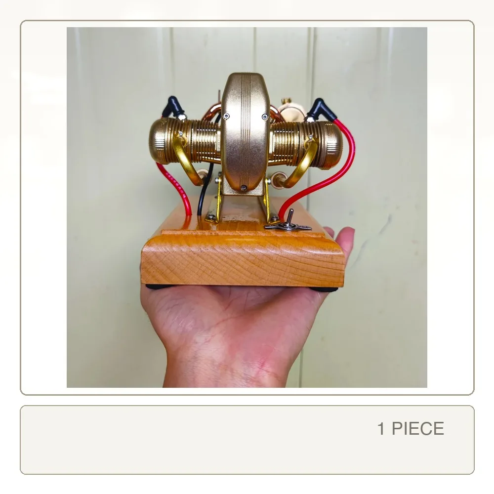 R90S 3.2cc Mini Horizontally Opposed Two-Cylinder Four-Stroke Motorcycle Engine Internal Combustion Engine Model
