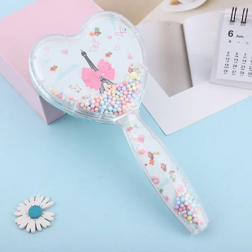 New Transparent Anti Knot Massage Comb Cute Children Portable Love Comb Home Massage Comb Brush Hair Tools Hair Accessories