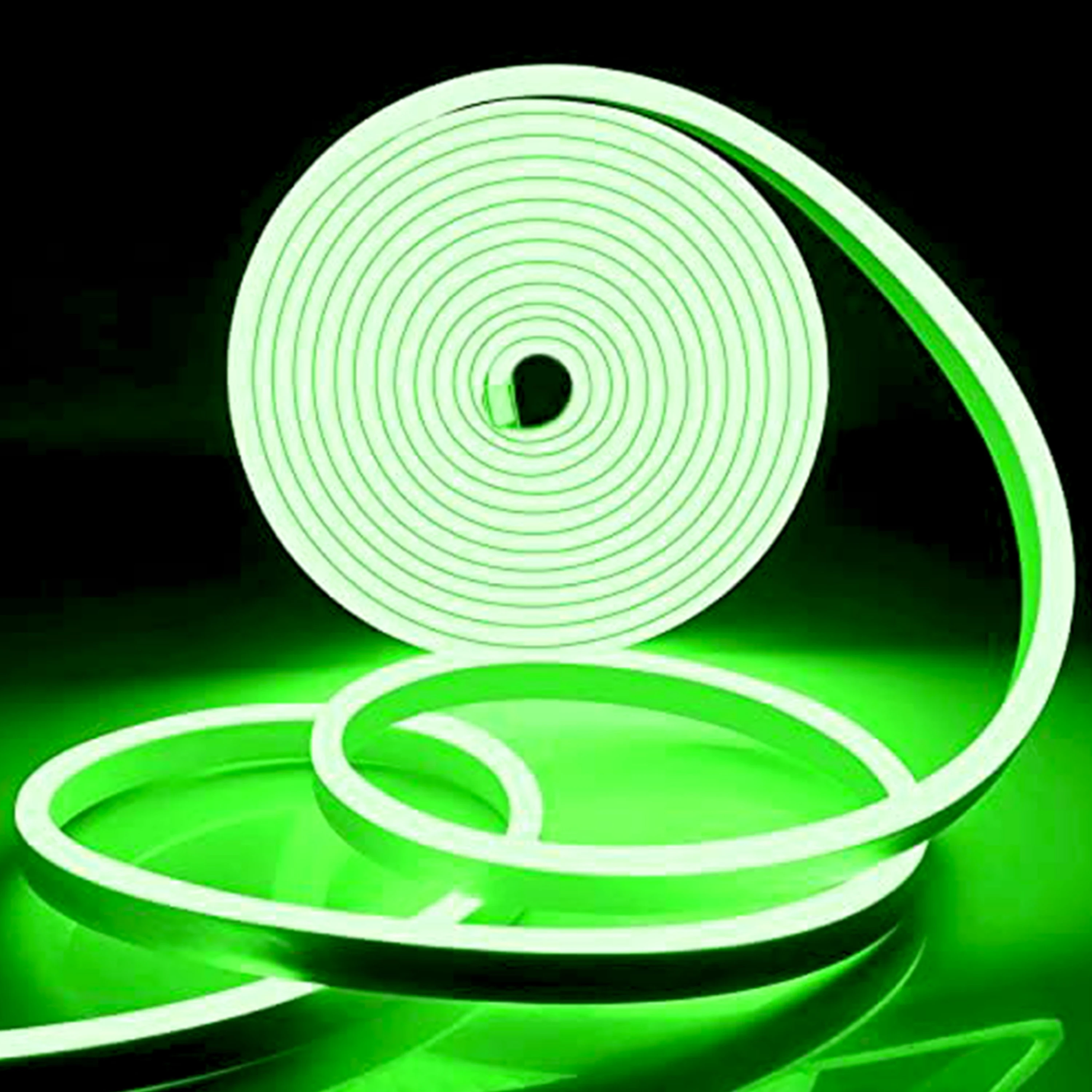 5m 12V LED Neon Strip Verlichting Outdoor Waterdichte Siliconen Neon Lamp Outdoor DIY teken Diode Tape Home Garden Decor Aquarium Licht