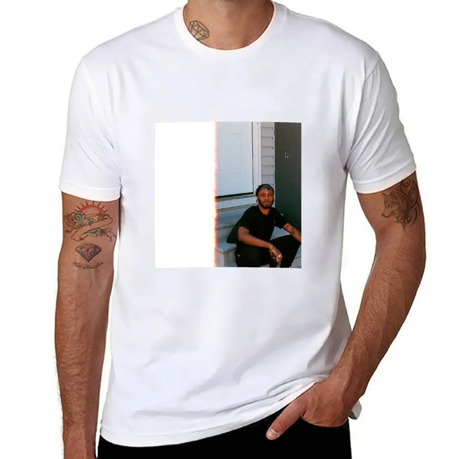 

Jpegmafia Veteran Album cover T-Shirt t shirt man luxury anime t shirts oversize T-Shirt