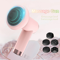 Electric Massage Hammer Massage Gun Deep Tissue Percussion Muscle Relax Vibration Massager For Body Handheld Back Fitness Slim