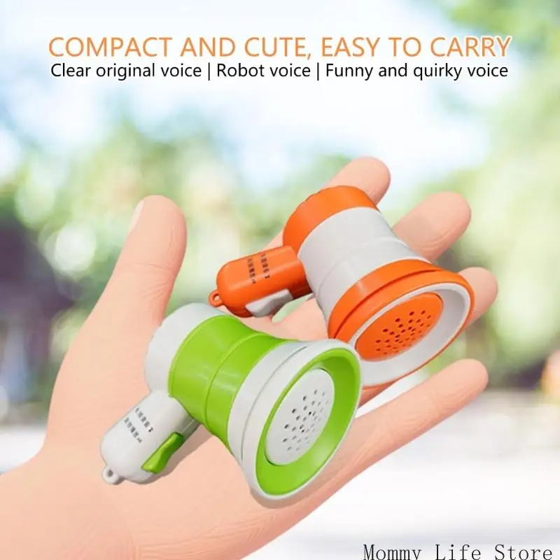 Loa ghi âm mini Đồ chơi động cho trẻ với âm thanh rõ ràng Chất liệu ABS An toàn bền bỉ