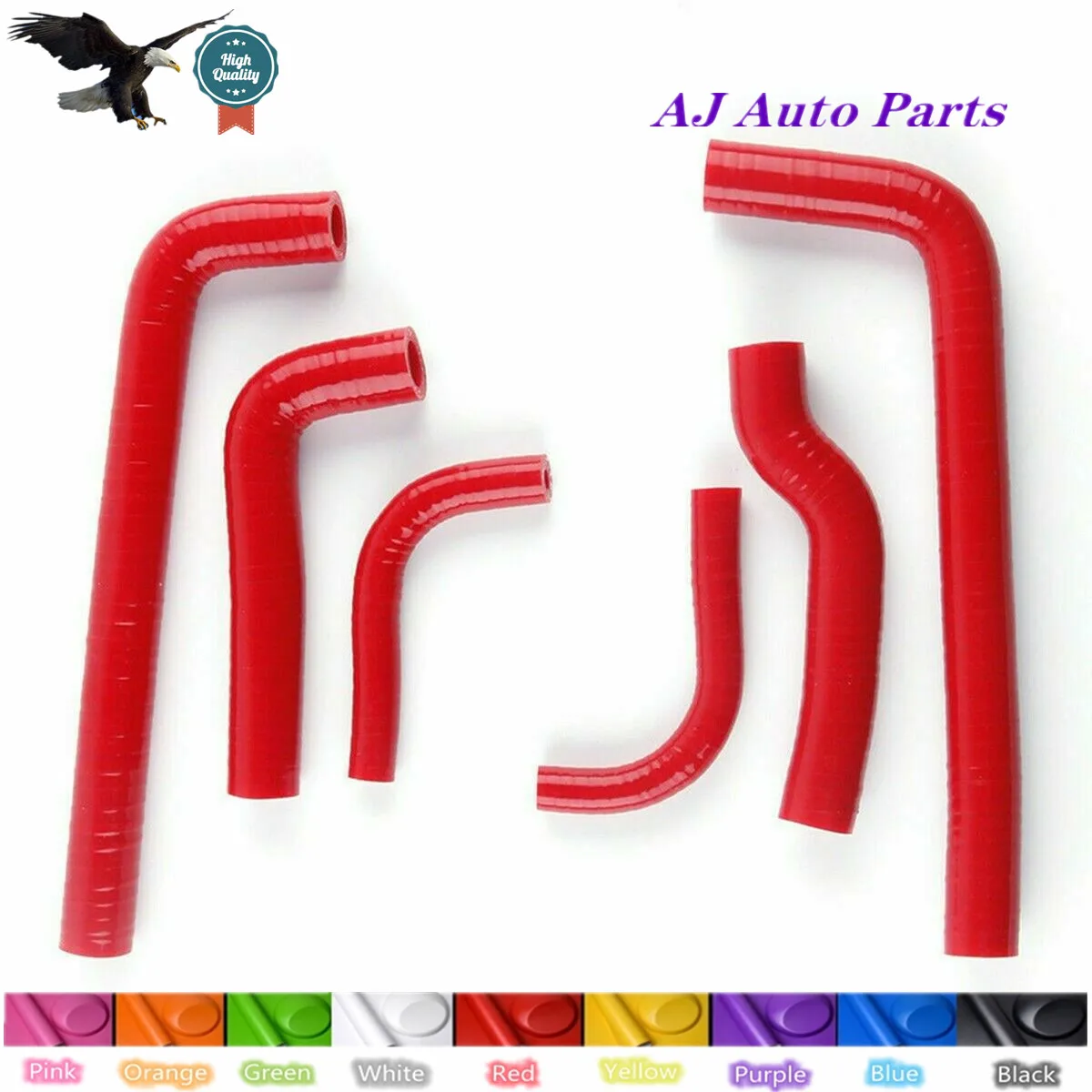 FOR GAS GAS EC 125 200 250 300 2007-2014 HIGH PERFORMANCE SILICONE COOLANT RADIATOR HOSES（3 -PLY Hose ）