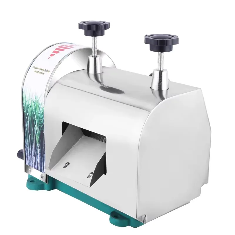 Casa comercial portátil tipo manual mini pequena escala suco de cana de açúcar fazendo máquina extratora de espremedor para venda